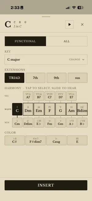 Troubadour - Song Journal screenshot 2