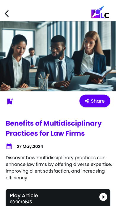 Screenshot 2 of Legal Compass App