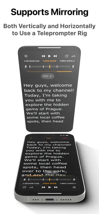 Teleprompter.com : capture d’écran 2 sur 5