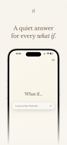WhatIfApp screenshot