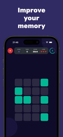 Block Logic: Brain Training IQ iPhone screenshot