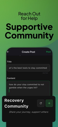 ByeBet – Quit Gambling Tracker screenshot
