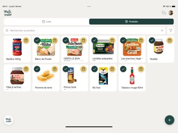 Melimelo - Gestion de foyer iPad screenshot