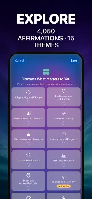Affirmio - Daily Affirmations screenshot 1