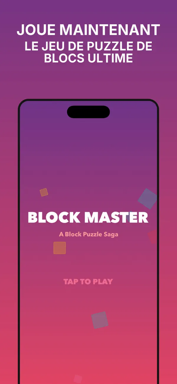 Screenshot #1 pour Bloc Master: Légende Blocs
