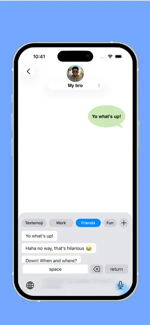 QuickPaste Keyboard screenshot 3