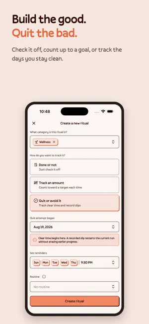 Ritua: Habit Tracker screenshot 4