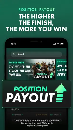 Captura de pantalla de Bet365 - Apuestas Deportivas en iPhone 6