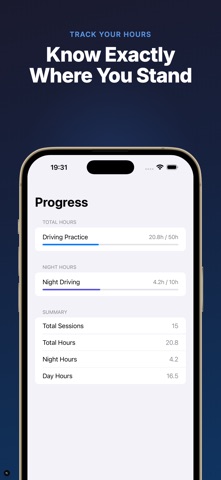 DriveLog - Practice Hours Screenshot 1 of 5