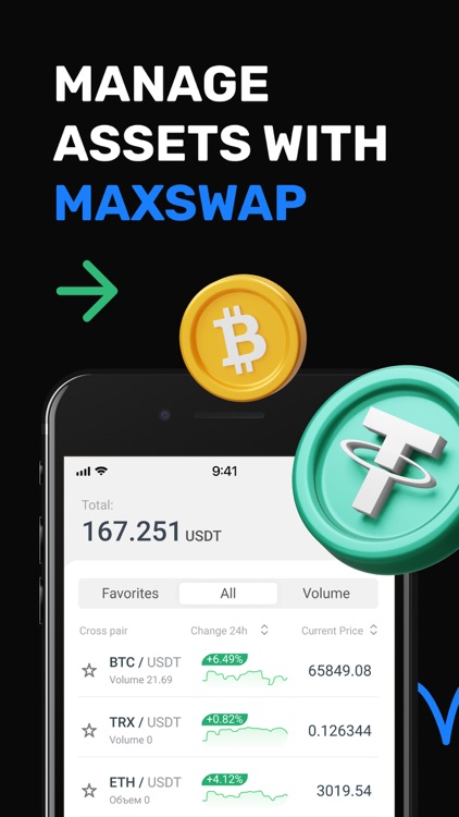 Crypto Bitcoin Wallet MaxSwap