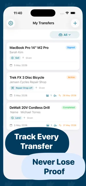 ItemProof screenshot 1