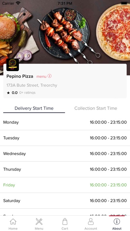 Pepino Pizza Online