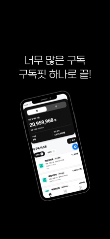 구독핏 - 구독 관리와 정기결제 알림 screenshot