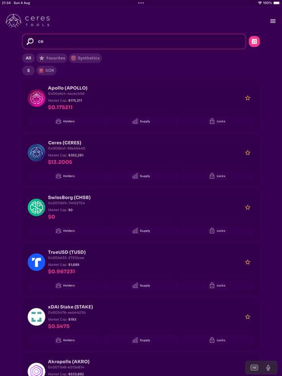 Screenshot #4 pour Ceres Tools