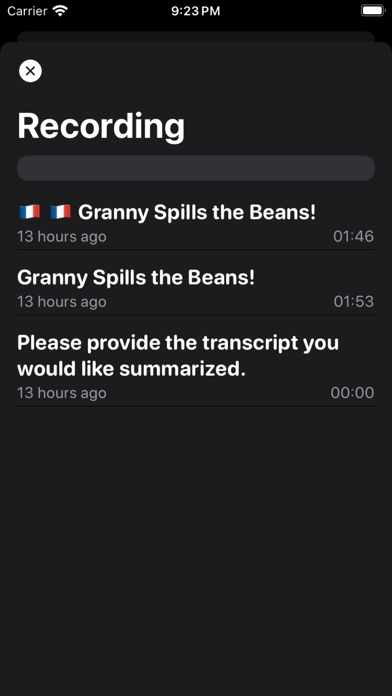 AI Voice Memo