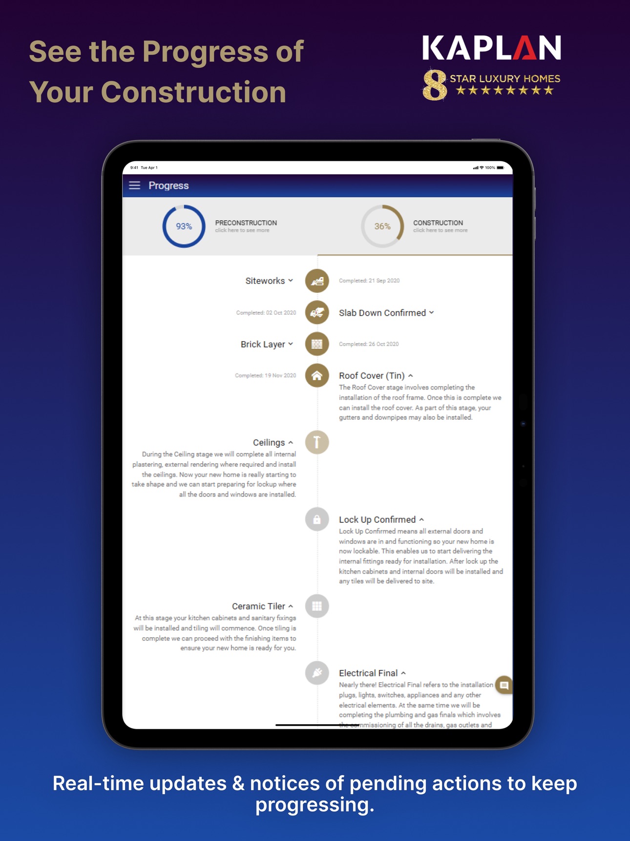 Screenshot 10 of Kaplan Homes Portal