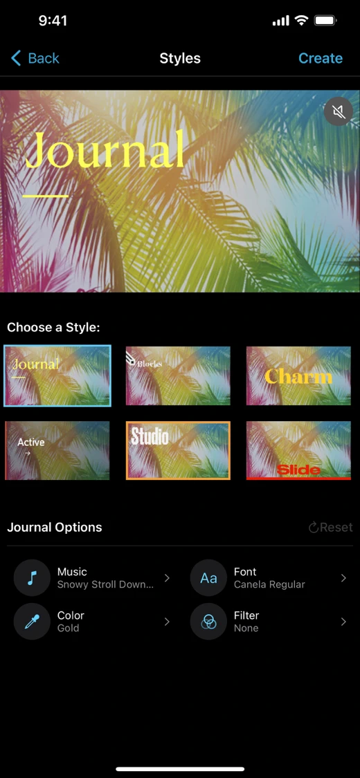 iMovie screenshot 3
