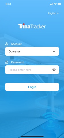 TrinaTracker Comissioning Tool screenshot