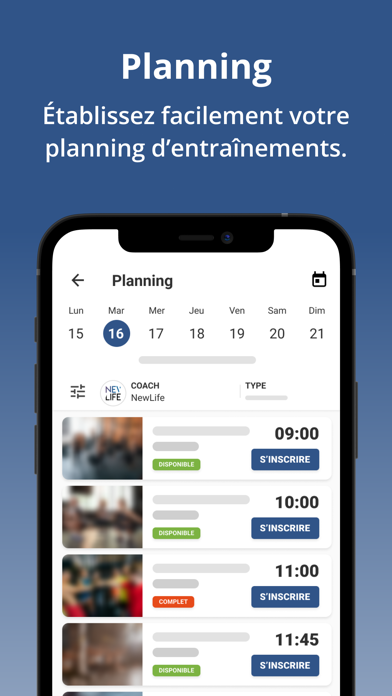 New Life Fitness Screenshot