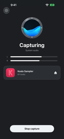 Porthole Audio app screenshot
