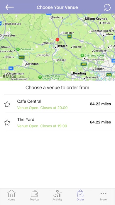 Food at Brookes Screenshot
