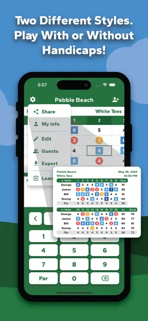 Golf Sync - Digital Scorecard screenshot 2