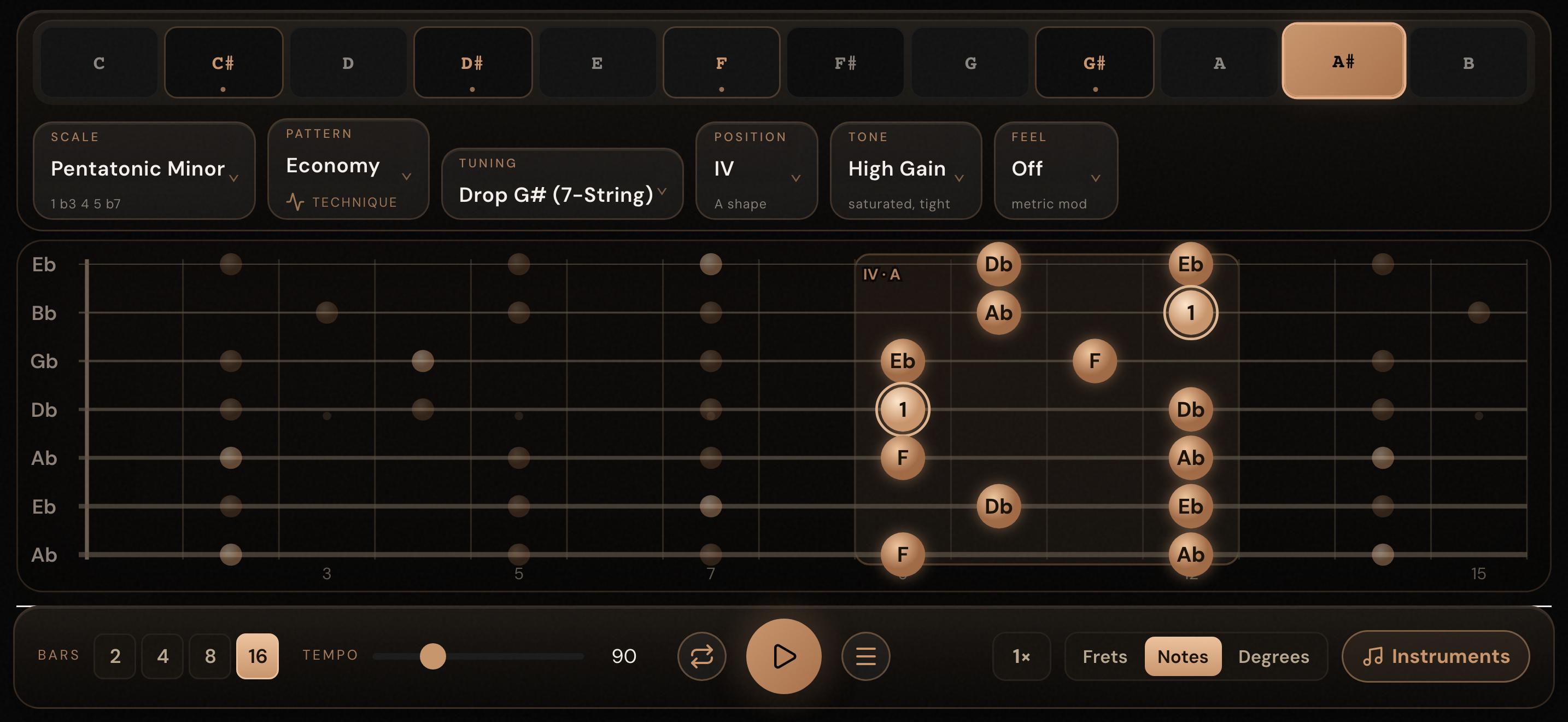 Tabula Fretboard screenshot 9