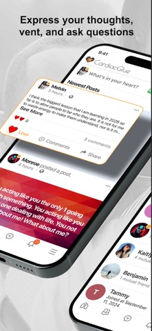 CardiacGlue app screenshot
