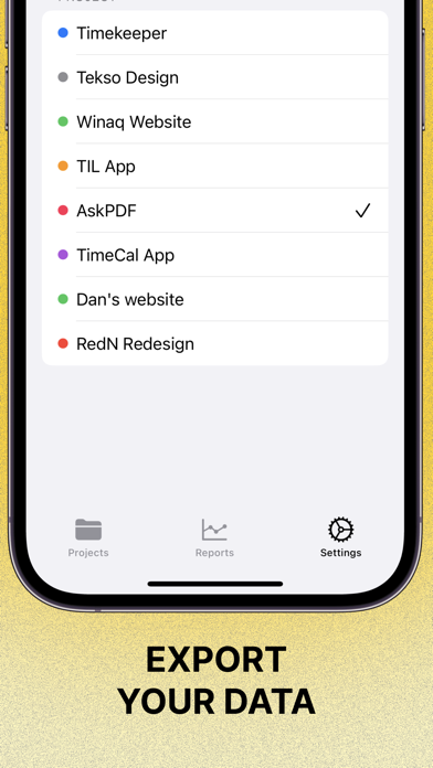 Timekeeper - Time calculator iPhone screenshot 4 - Productivity app