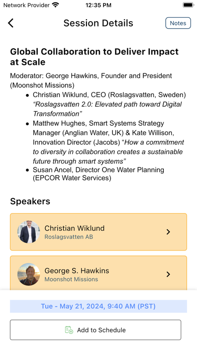 SWAN Annual Conference Screenshot