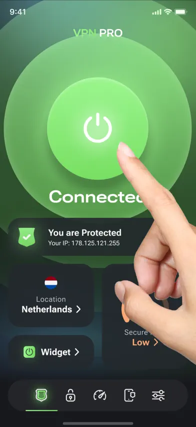 VPN PRO - Unlimited Protection screenshot 1
