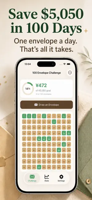 100 Envelope Challenge screenshot 1