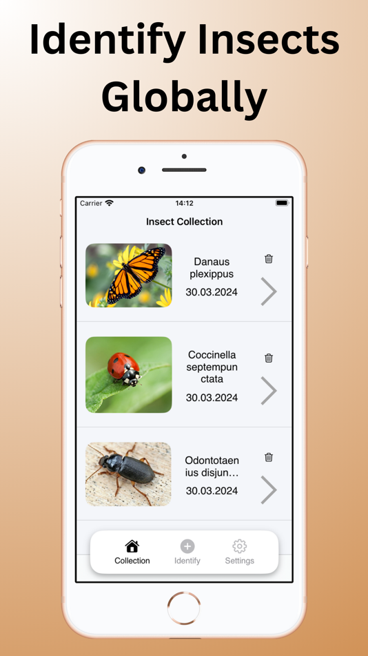 #1. Bug Identifier - Butterfly (iOS) Podle: Halis Bilal Kara