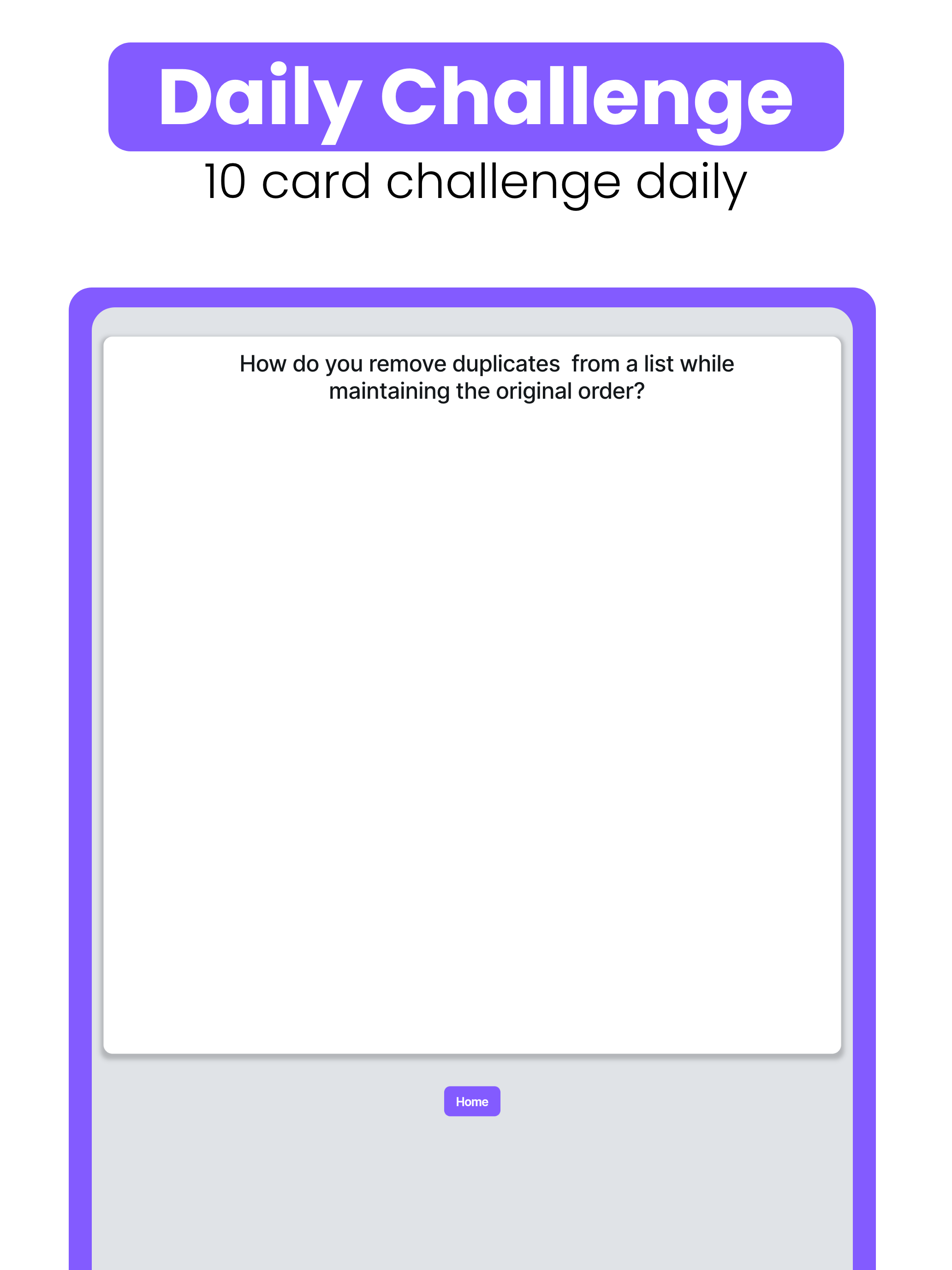 Python Flashcards Mastery