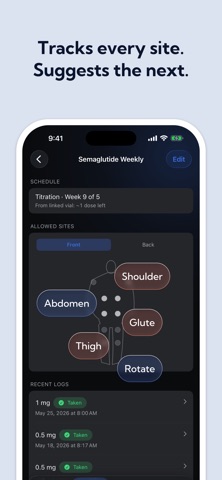 ProtoPep: GLP-1 Tracker Screenshot 6 of 9