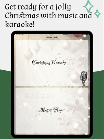 Christmas Karaoke & Songs iPad screenshot