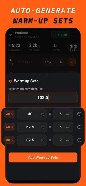 Workout Tracker - THYMOS screenshot 4