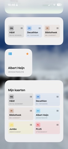 CardPass – Loyalty Cards iPhone screenshot