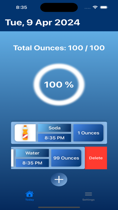 Simple Hydration Screenshot