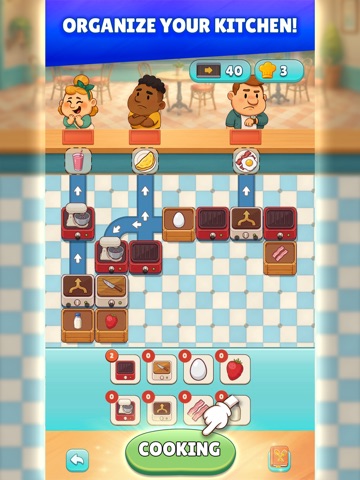 Let Them Cook - Cooking Puzzle iPad screenshot