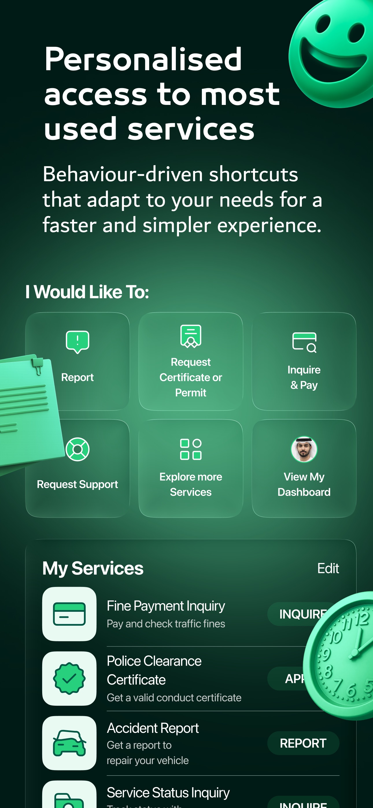 Screenshot 2 of Dubai Police - شرطة دبي