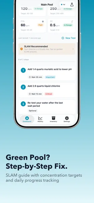Pool Chemical Calculator Pro screenshot 3