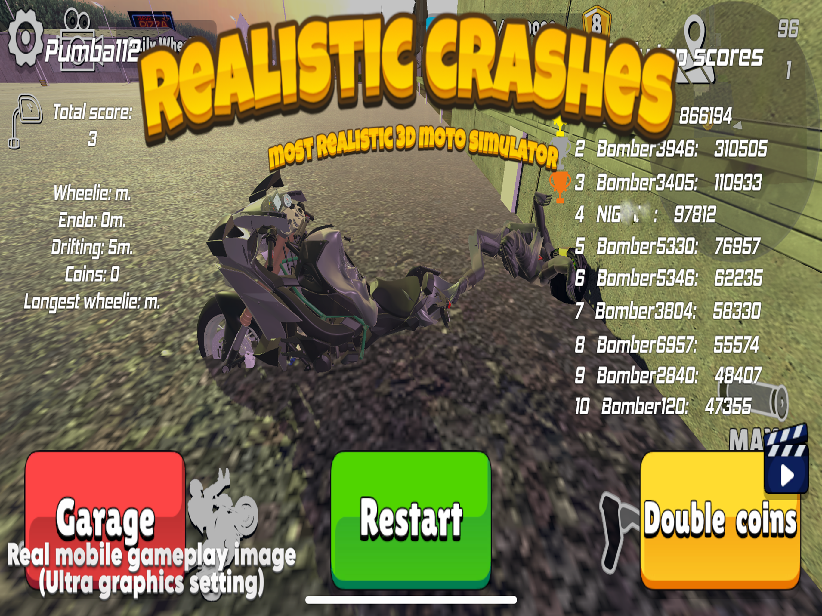 Wheelie King 7 - Bike Wheeling screenshot 13