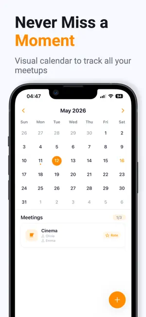 MyFriends - Friendship Tracker screenshot 4