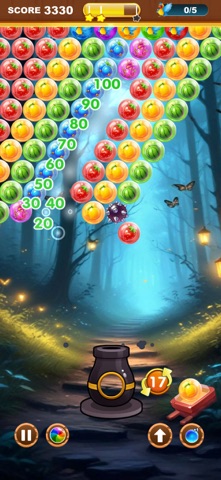 Flora Bubble Shooter Fruit Pop Screenshot 2 of 5