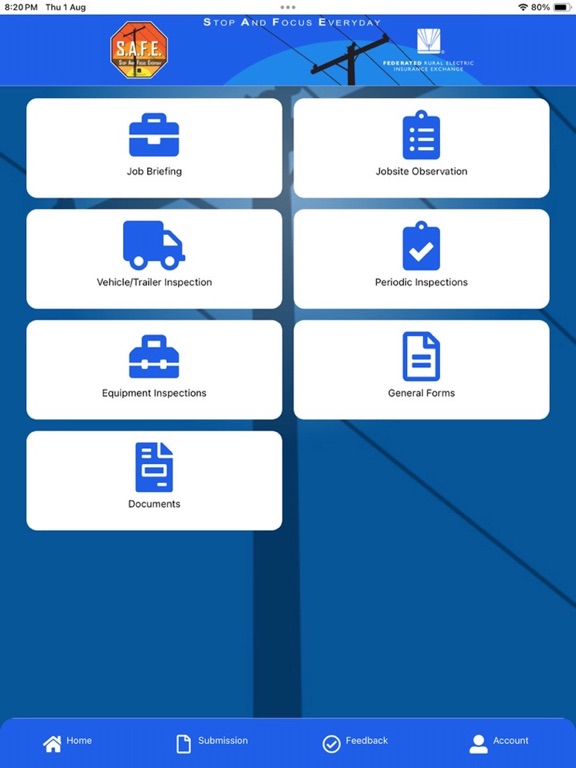 Federated S.A.F.E. App iPad screenshot 2 - Productivity app