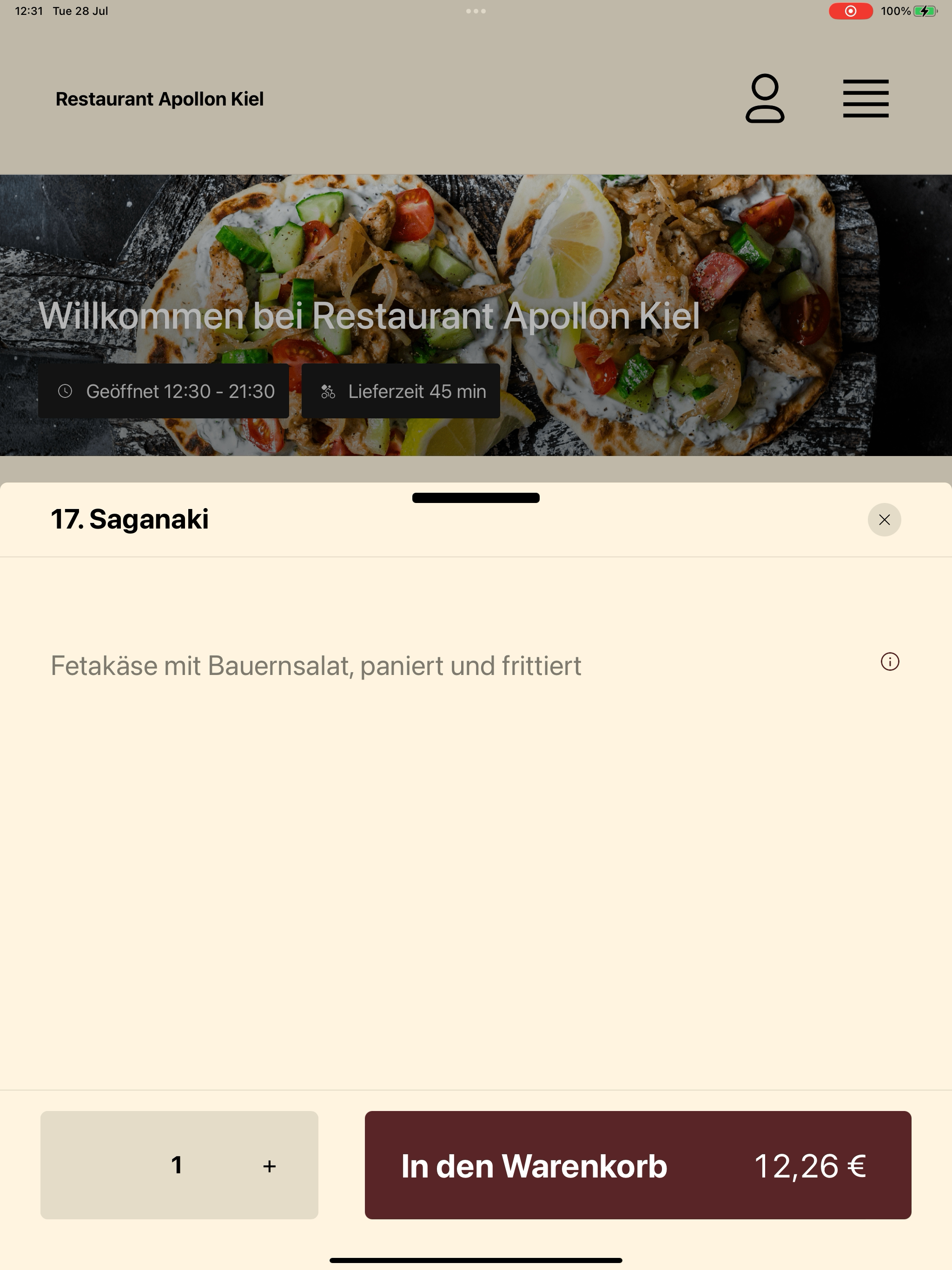 Restaurant Apollon Kiel screenshot 15