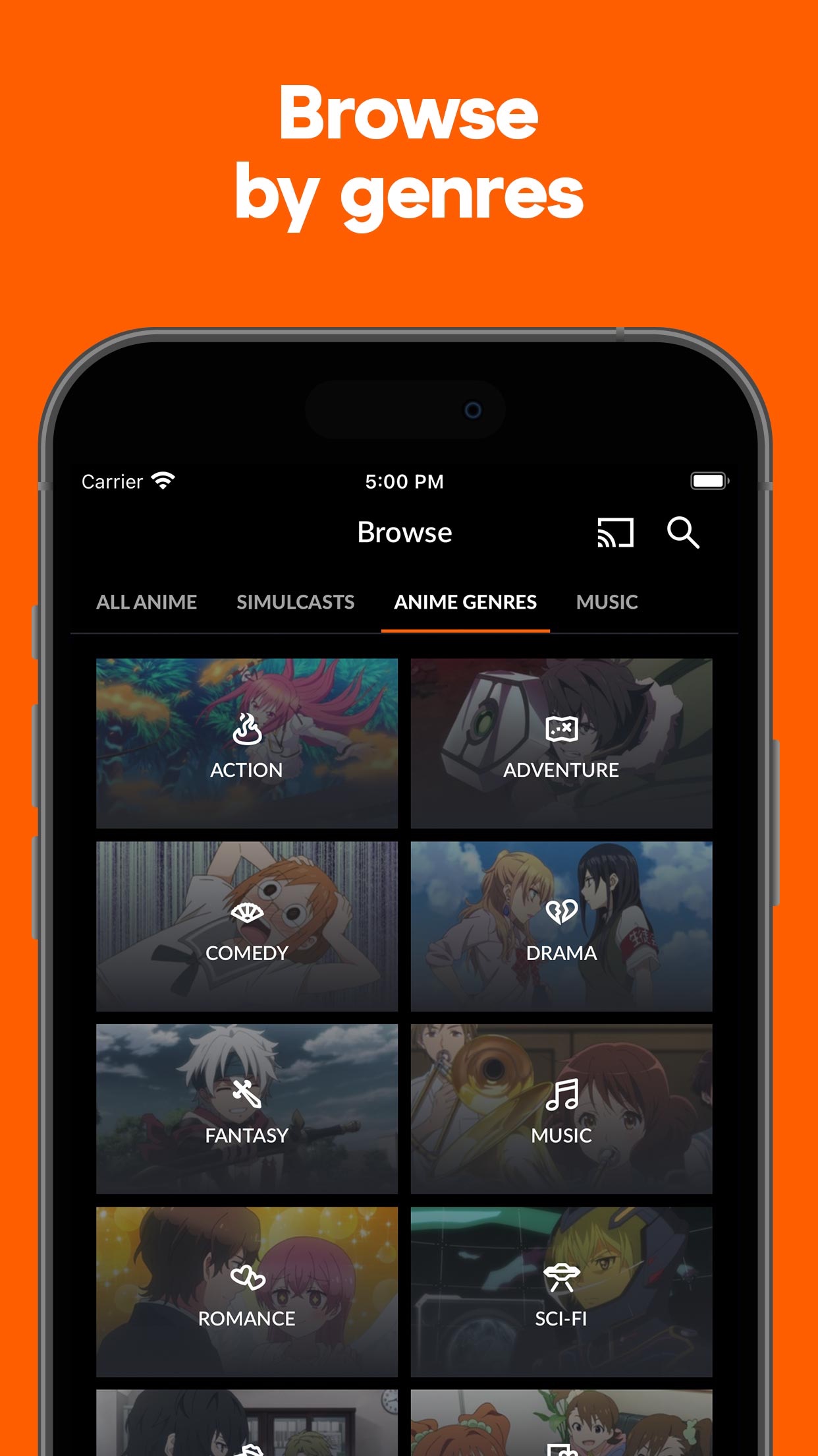Crunchyroll screenshot 4