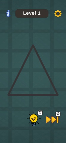 One Line Draw Puzzle screenshot