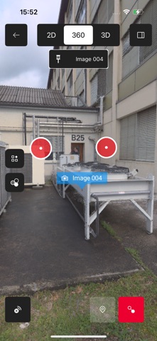 Leica Cyclone FIELD 360 iPhone screenshot